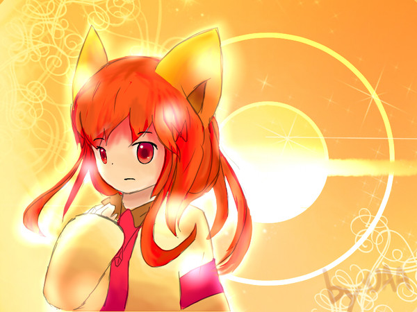 ロコン擬人化