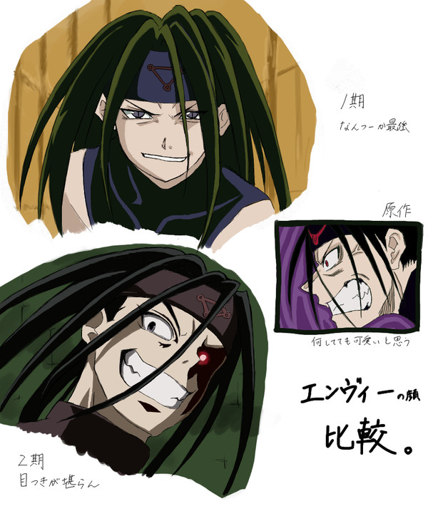 エンヴィー比較