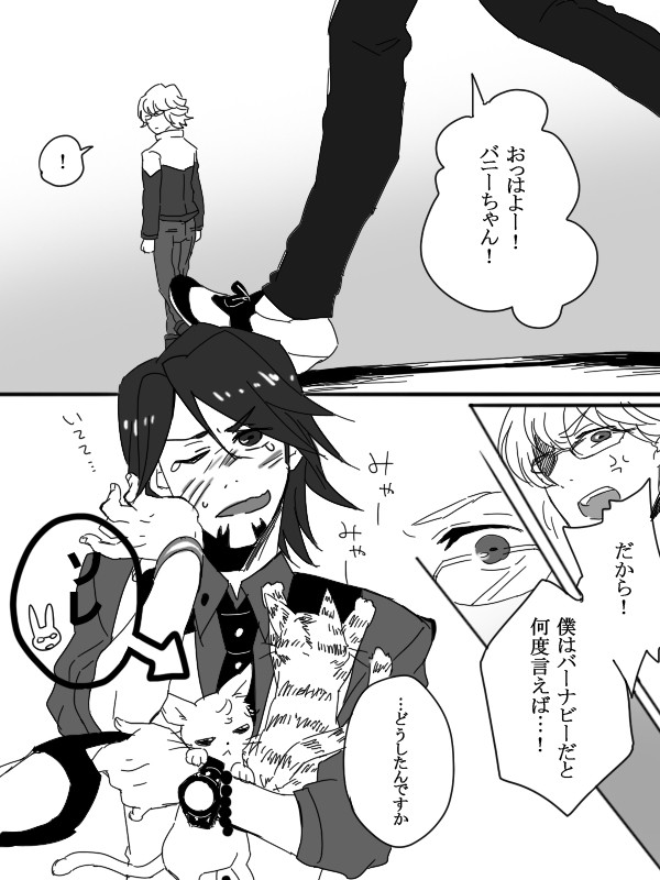 猫と虎と兎【兎虎腐漫画】