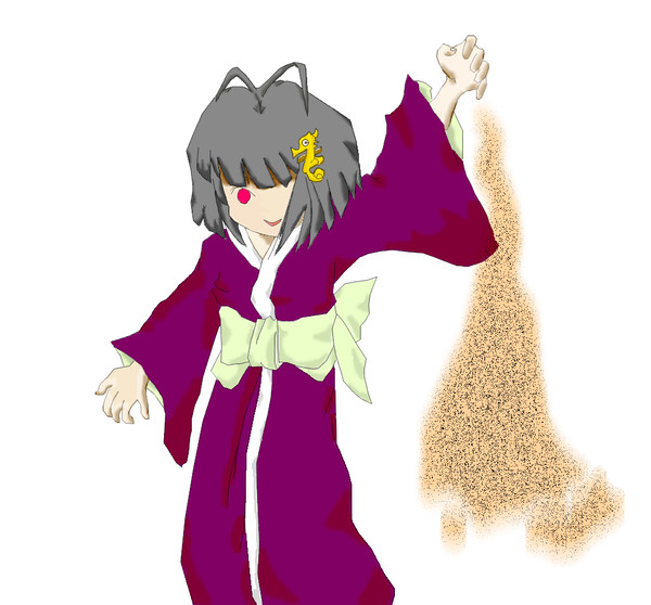 オリジナル妖怪　"砂子"
