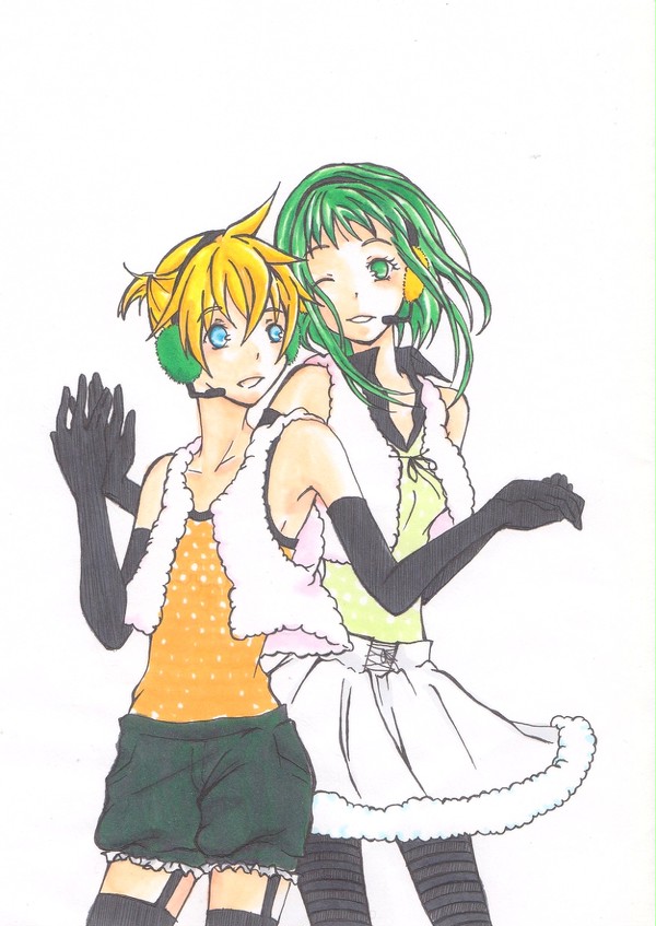 【鏡音レン】ハッピーシンセサイザ【ＧＵＭＩ】
