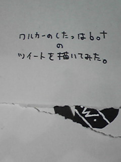 ﾜﾙｶｰのしたっぱを描いてみた２