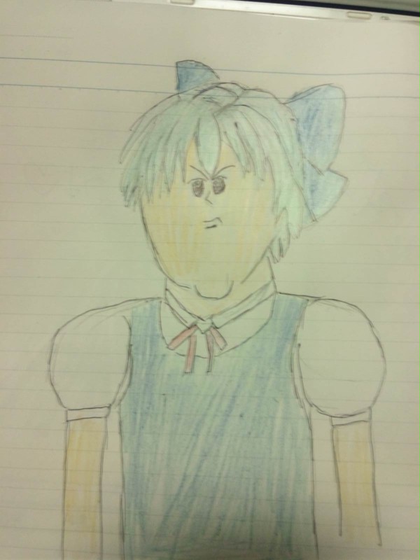 チルノ描いてみた