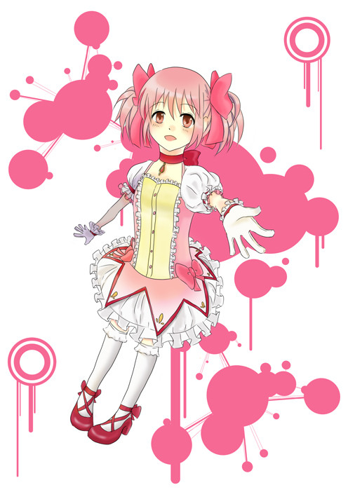 ピンクの子