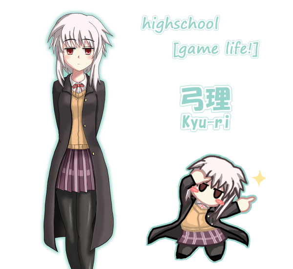 練習もかねて、HSGLファンイラスト