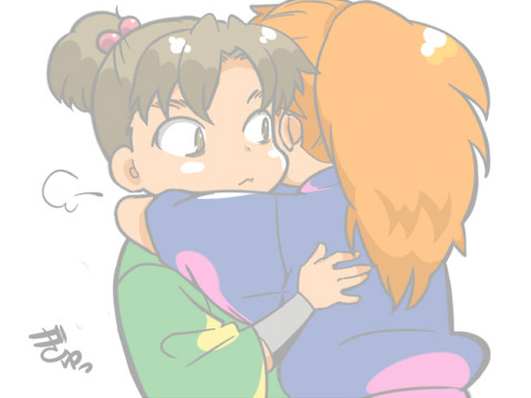ぎゅっとしてはちもん