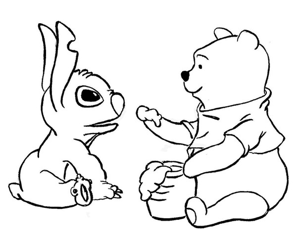 プー　＆　スティッチ　（修正）