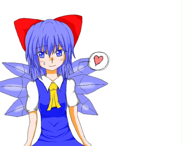 照れたチルノって可愛いと思いません？