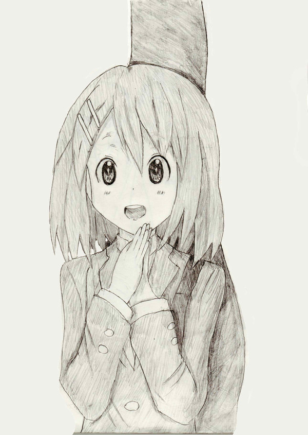 アナログ描き　平沢唯