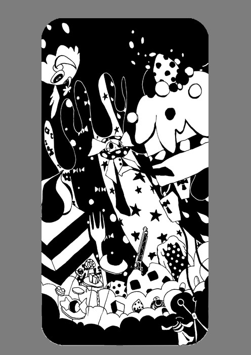 おかしの魔女のiPhoneケース