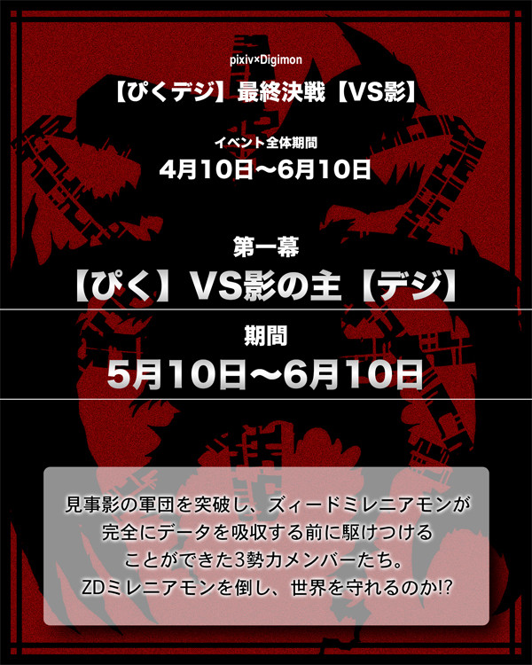 【ぴくデジ】VS影-最終決戦-【第二幕概要】