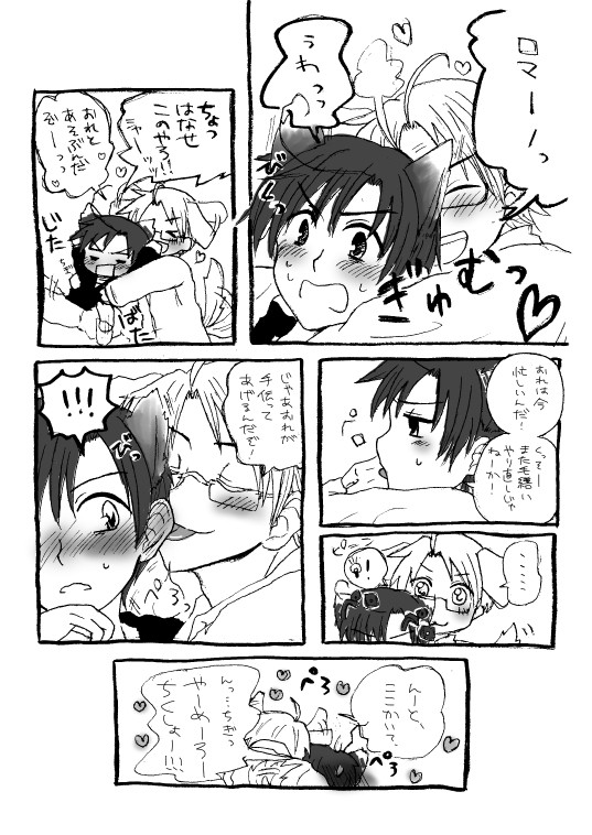 【APH腐】米ロマでわんにゃん