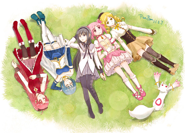 魔法少女達、お休みなさい(╯▽╰)