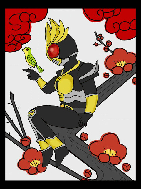 ライダー花札(アギト)