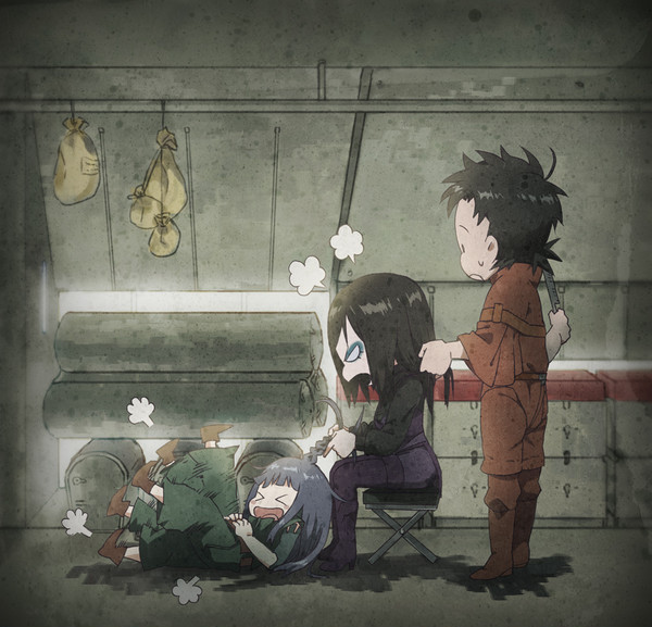 髪あそび