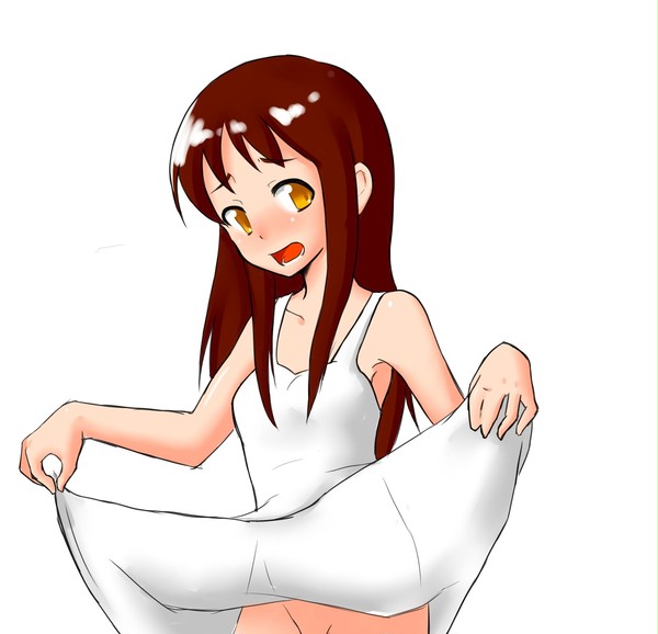 スカート捲り