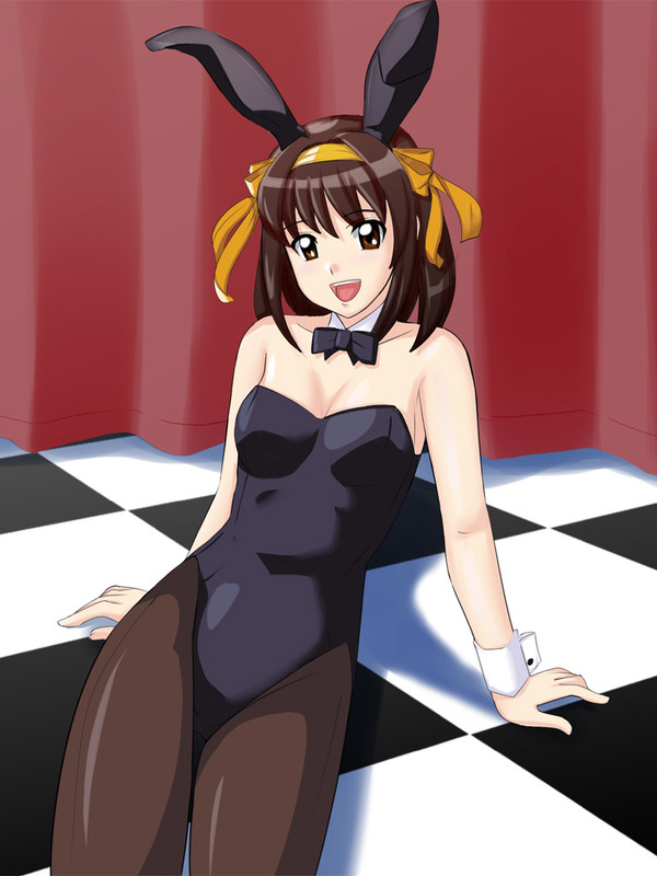 黒うさぎが現れた！