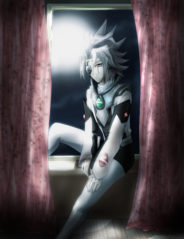 Sitting by a window