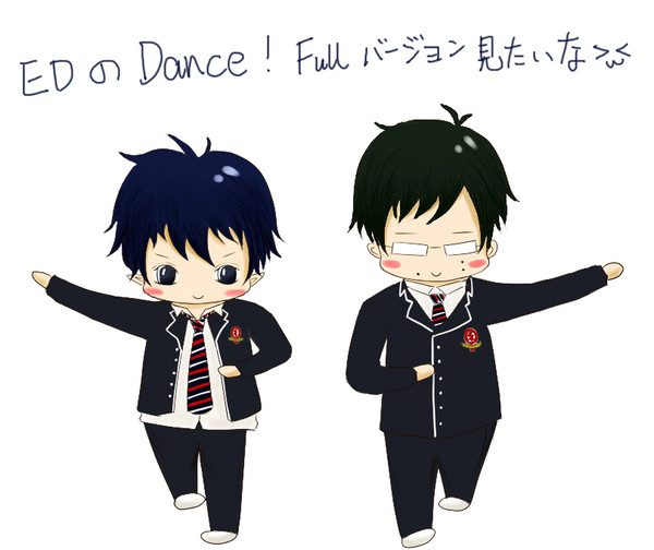 青エクのEDのダンス=v=
