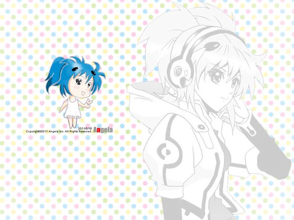 Q版 左が私の絵です