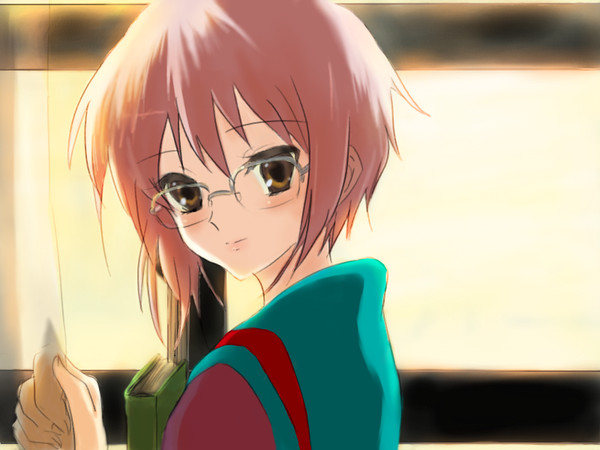 長門さんがほほ笑んでおります