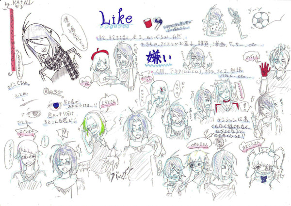 【絵師イナイレ化】惨崎　蟹許【補足】