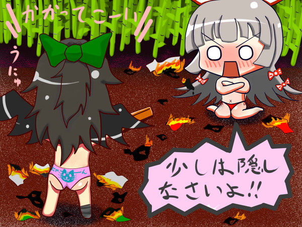 お空VS妹紅はこうなる