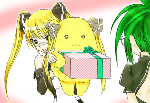 こ、この子が渡したいって・・・
