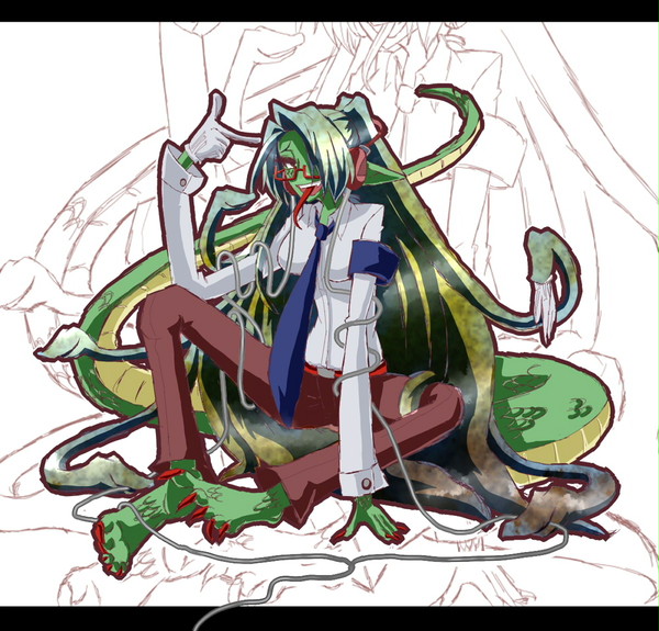 【絵師人外化】へびへび