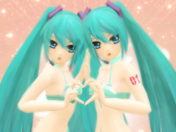 初音ミク & 初音ミク