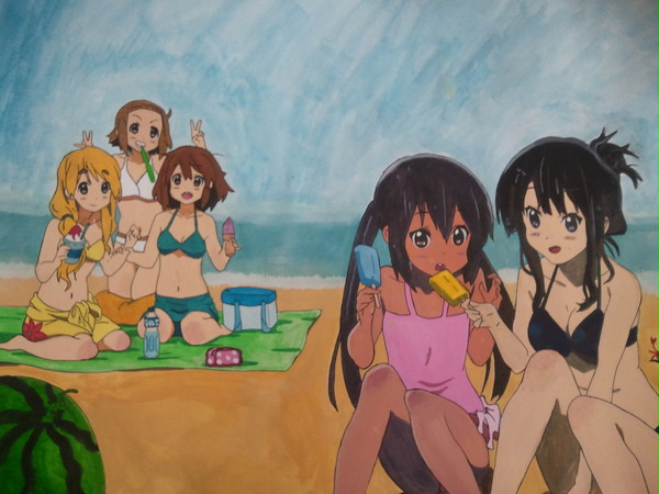 けいおん水着数体化