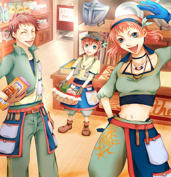 武器屋の3兄弟