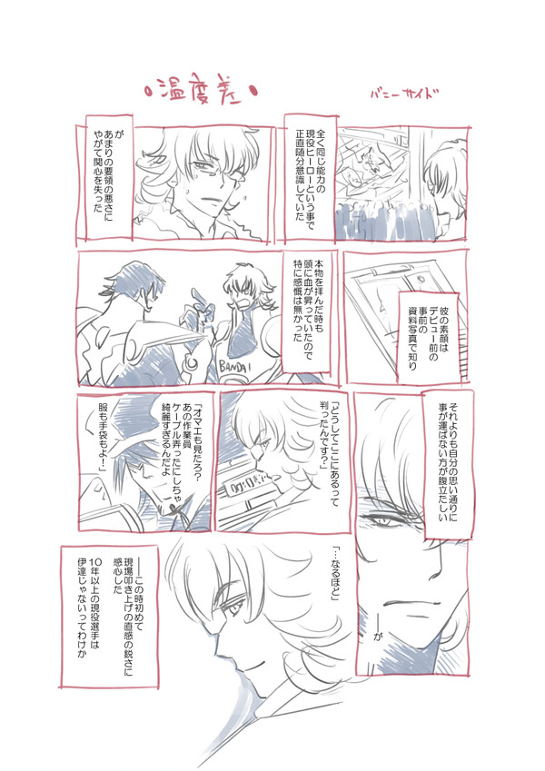 【腐向け】温度差　バニーサイド