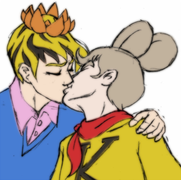 二人は幸せなキスをして終了