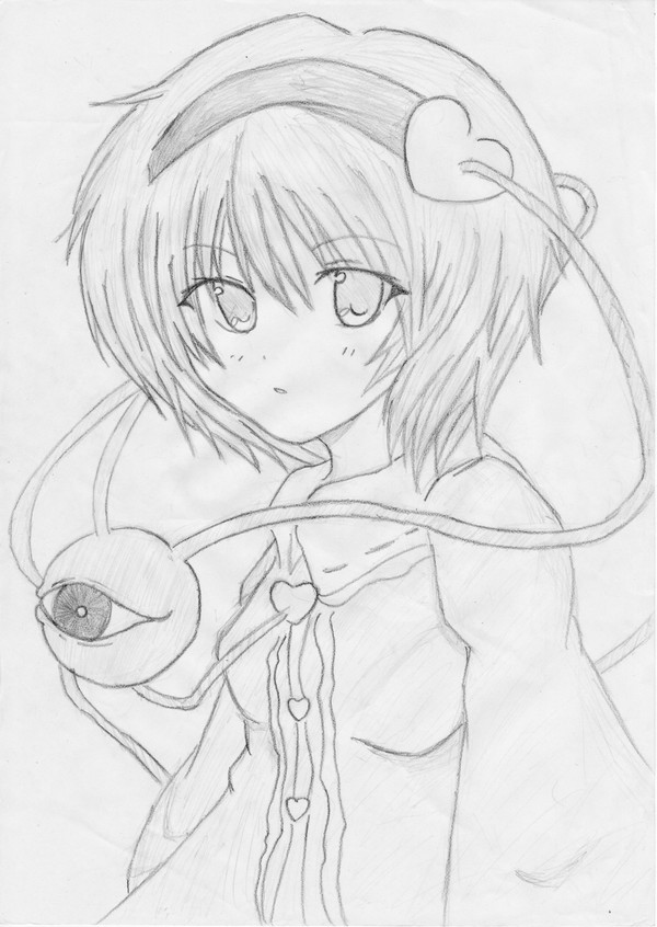 さとりんは可愛いけど描けないな・・・