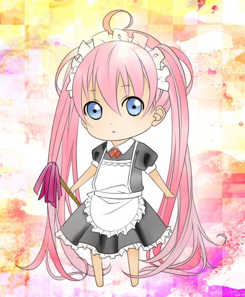メイドミク(ピンク)