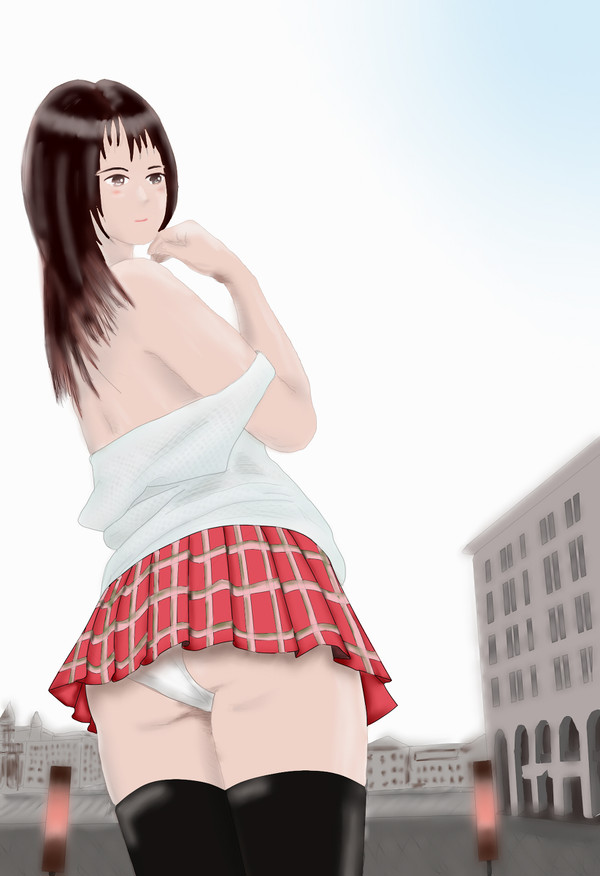 靴下履いてもらったよ