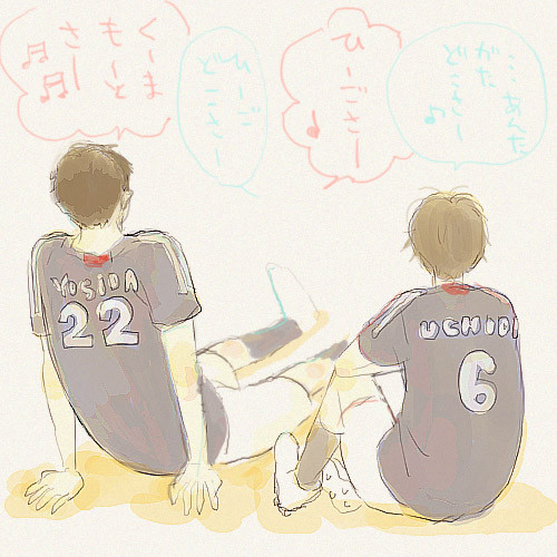 ６がお歌を歌うと