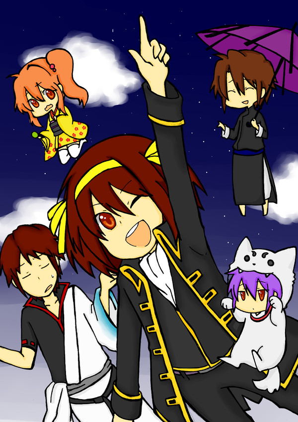 SOS団/銀魂コス
