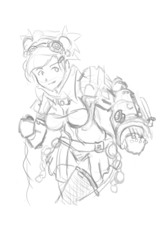 The Girl with the Juggernaut Arm