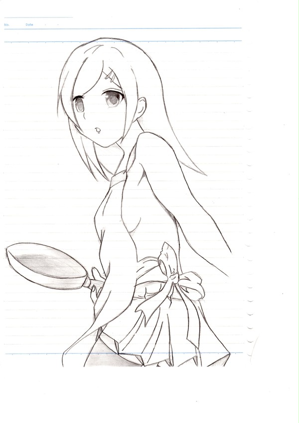 裸エプロン