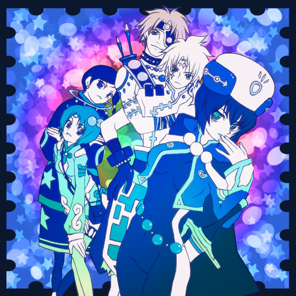 Lキャラ五人でJOJO主人公立ち！