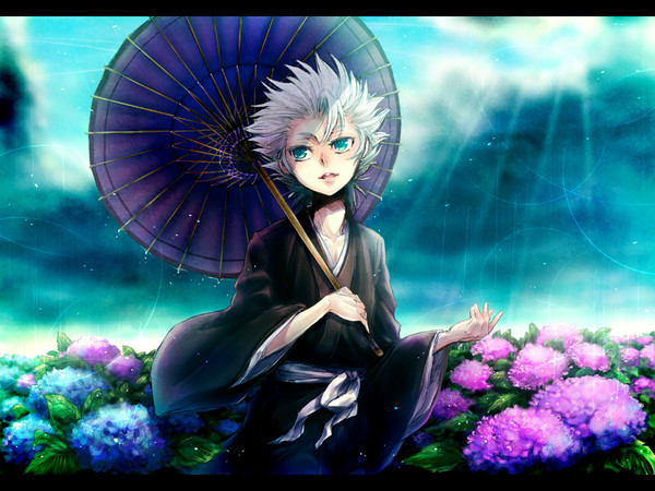 雨あがりの庭