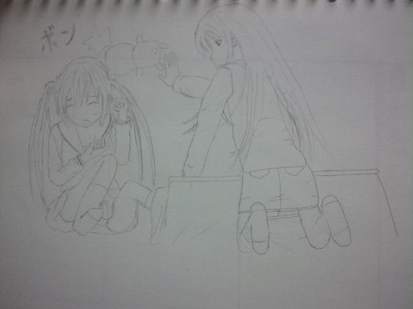 みなみけ～模写～