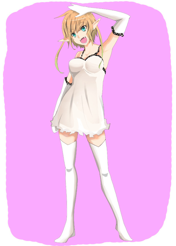 宇宙人?いいえ、エルフです。