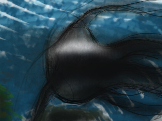 海の中の魚