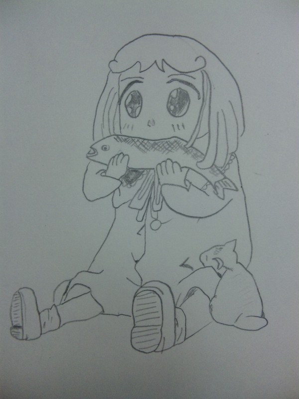 現実逃避の模写