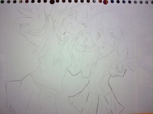 東方～サニーミルクとスターサファイア～模写