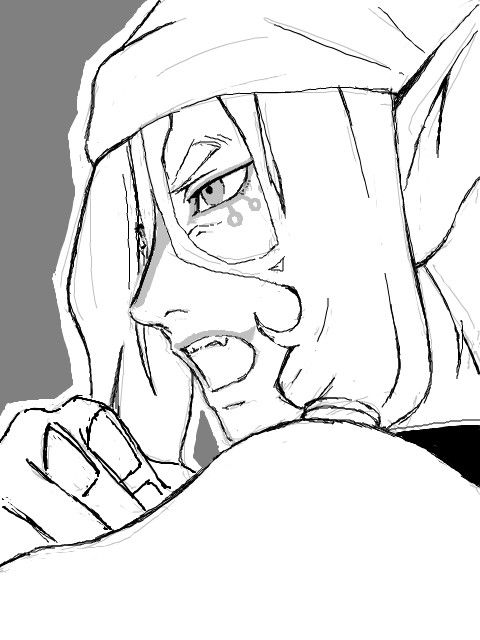[手ブロ]モノノ怪詰め合わせ（モノクロ）