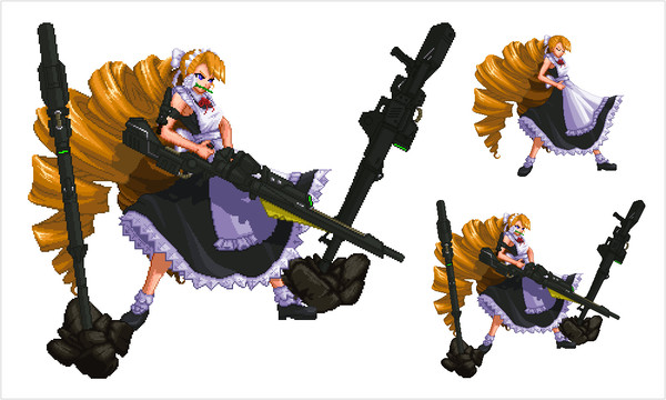 戦場のメイドペトラ（バスターライフル風味）